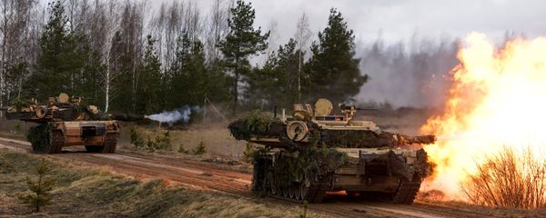 M1 Abrams tanks. File photo M1 Abrams tanks. File photo - Sputnik International