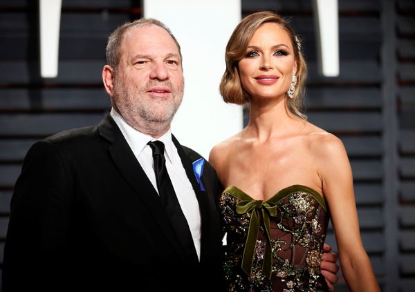Producer Harvey Weinstein and his estranged fashion designer wife Georgina Chapman, who announced she has left him amid the scandal - Sputnik International
