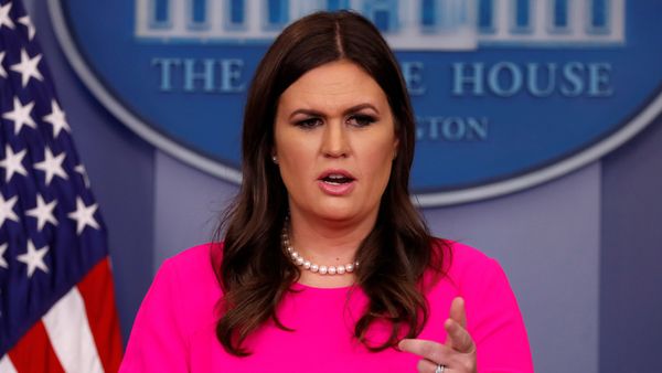 White House Press Secretary Sarah Huckabee Sanders holds the daily briefing at the White House in Washington. File photo - Sputnik International