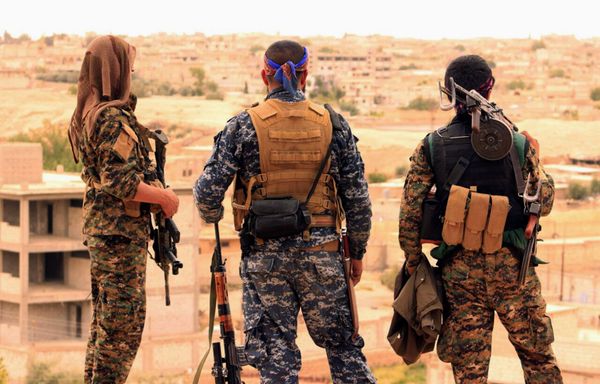 Fighters from the SDF. (File) Fighters from the SDF. (File) - Sputnik International