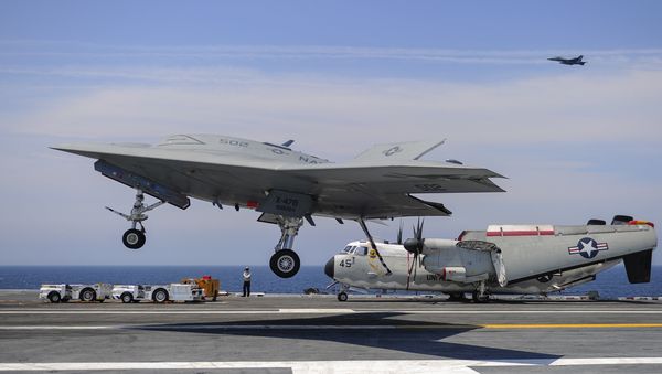 Northrop Grumman's X-47B UCAS - Sputnik International
