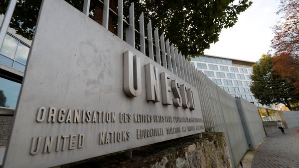 A view shows the headquarters of the United Nations Educational, Scientific and Cultural Organization (UNESCO) in Paris, France, October 4, 2017 - Sputnik International