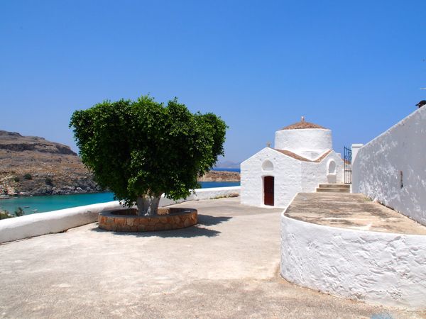 Chapel in Lindos on Rhodes island Chapel in Lindos on Rhodes island - Sputnik International