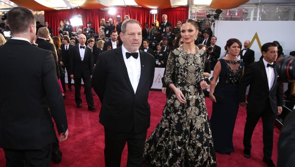 Harvey Weinstein, left and Georgina Chapman arrive at the Oscars on Sunday, Feb. 22, 2015, at the Dolby Theater in Los Angeles. Harvey Weinstein, left and Georgina Chapman arrive at the Oscars on Sunday, Feb. 22, 2015, at the Dolby Theater in Los Angeles. - Sputnik International
