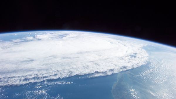 visible image of Hurricane Ophelia (16L) in the Atlantic Ocean - Sputnik International