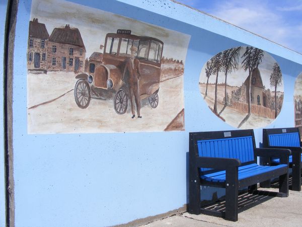 Canvey sea wall mural Canvey sea wall mural - Sputnik International