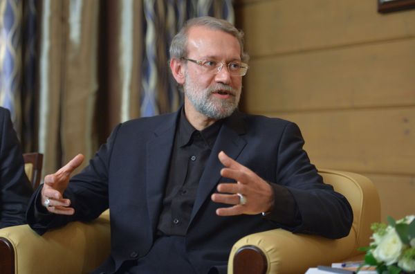 Speaker of the Islamic Consultative Council (parliament) of the Islamic Republic of Iran Ali Larijani during a meeting with Russian President Vladimir Putin following the 12th annual meeting of the Valdai International Discussion Club. File photo Speaker of the Islamic Consultative Council (parliament) of the Islamic Republic of Iran Ali Larijani during a meeting with Russian President Vladimir Putin following the 12th annual meeting of the Valdai International Discussion Club. File photo - Sputnik International