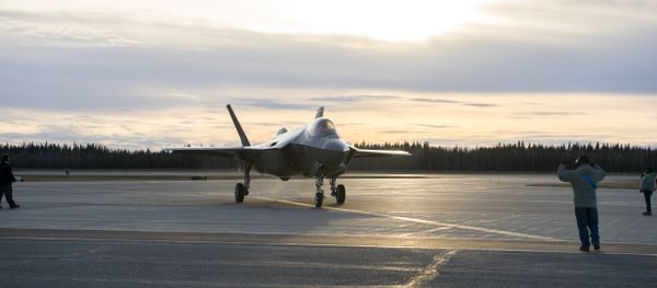 F-35A in Alaska F-35A in Alaska - Sputnik International