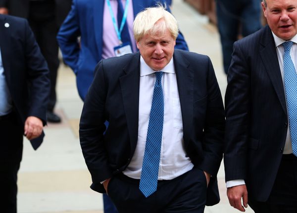 Britain's Foreign Secretary Boris Johnson arrives at the Conservative Party conference in Manchester, Britain October 3, 2017 Britain's Foreign Secretary Boris Johnson arrives at the Conservative Party conference in Manchester, Britain October 3, 2017 - Sputnik International