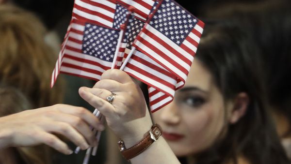 American flags - Sputnik International