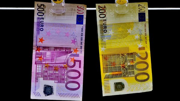 Euro banknotes Euro banknotes - Sputnik International