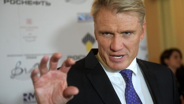 Actor Dolph Lundgren before the BraVo international music awards ceremony held at the Bolshoi Theater in Moscow - Sputnik International