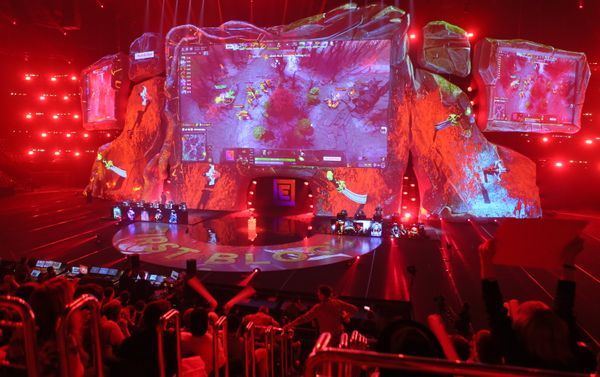The opening of the previous EPICENTER tournament at the VTB Ice Palace in Moscow The opening of the previous EPICENTER tournament at the VTB Ice Palace in Moscow - Sputnik International