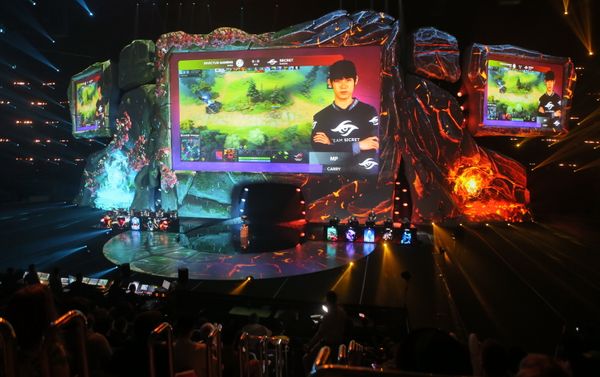 The opening of the previous EPICENTER tournament at the VTB Ice Palace in Moscow The opening of the previous EPICENTER tournament at the VTB Ice Palace in Moscow - Sputnik International