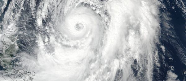 NASA-NOAA Suomi NPP satellite visible light image of Typhoon Lan on October 20 at 12:30 a.m. EDT. NASA-NOAA Suomi NPP satellite visible light image of Typhoon Lan on October 20 at 12:30 a.m. EDT. - Sputnik International