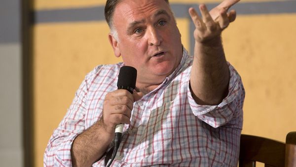 In this March 21, 2016, file photo Spanish-American chef Jose Andres answers questions during a panel discussion at an event on entrepreneurship at La Cerveceria, in Havana, Cuba. Andres has settled his dispute with The Trump Organization after backing out of a plan to open a restaurant in Washington’s Trump hotel. Andres’ ThinkFoodGroup and The Trump Organization issued a statement Friday, April 7, 2017, saying the lawsuit has been settled. - Sputnik International