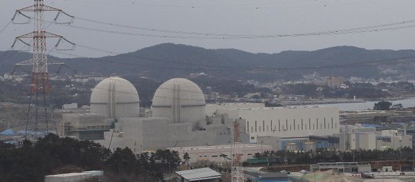 Nuclear power plants, Shin Kori 3, right, and Shin Kori 4 are under construction in Ulsan, South Korea (File) - Sputnik International