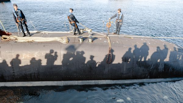 The Type U212-class German submarine U33 in the harbor in Eckernfoerde, Germany, on Saturday, Sept. 27, 2014. - Sputnik International