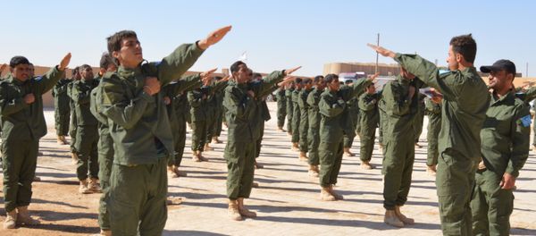 SDF training in Raqqa SDF training in Raqqa - Sputnik International