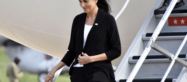 US Ambassador to the United Nations Nikki Haley arrives in Juba, South Sudan, Wednesday, Oct. 25, 2017. US Ambassador to the United Nations Nikki Haley arrives in Juba, South Sudan, Wednesday, Oct. 25, 2017. - Sputnik International