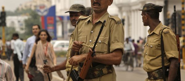 Indian police officers. (File) Indian police officers. (File) - Sputnik International