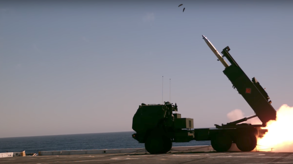HIMARS at sea - Sputnik International
