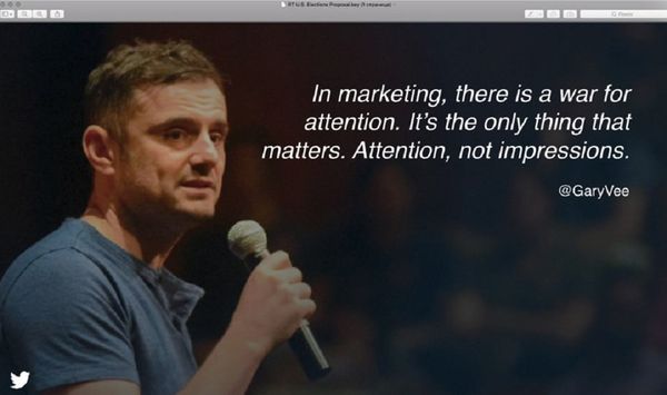 Slide 2, featuring an inspirational quote from Russian-American entrepreneur Gary Vaynerchuk. - Sputnik International