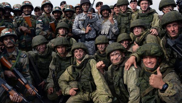 Indra 2017 Russian-Indian military exercise Indra 2017 Russian-Indian military exercise - Sputnik International