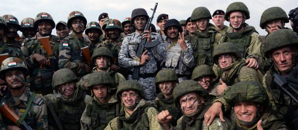 Indra 2017 Russian-Indian military exercise - Sputnik International