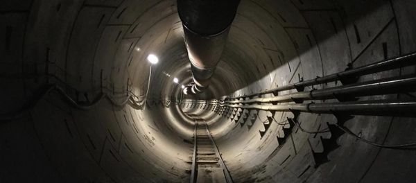 Elon Musk releases first image of new tunnel under Los Angeles Elon Musk releases first image of new tunnel under Los Angeles - Sputnik International