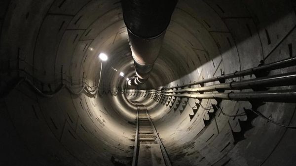 Elon Musk releases first image of new tunnel under Los Angeles Elon Musk releases first image of new tunnel under Los Angeles - Sputnik International