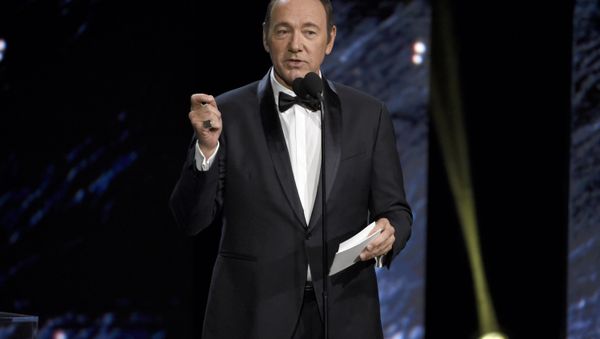 Kevin Spacey presents the award for excellence in television at the BAFTA Los Angeles Britannia Awards at the Beverly Hilton Hotel on Friday, Oct. 27, 2017, in Beverly Hills, Calif. Kevin Spacey presents the award for excellence in television at the BAFTA Los Angeles Britannia Awards at the Beverly Hilton Hotel on Friday, Oct. 27, 2017, in Beverly Hills, Calif. - Sputnik International