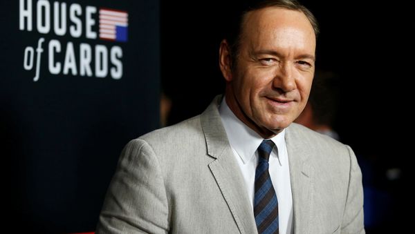Cast member Kevin Spacey poses at the premiere for the second season of the television series House of Cards at the Directors Guild of America in Los Angeles, California. (File) - Sputnik International
