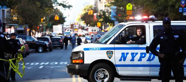 Police block off the street after a shooting incident in New York City, U.S. October 31, 2017. Police block off the street after a shooting incident in New York City, U.S. October 31, 2017. - Sputnik International