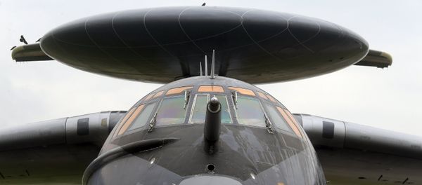 The cabin of the A50-U airborne early warning and control aircraft - Sputnik International