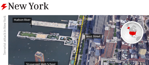 Terrorist attack in New York - Sputnik International