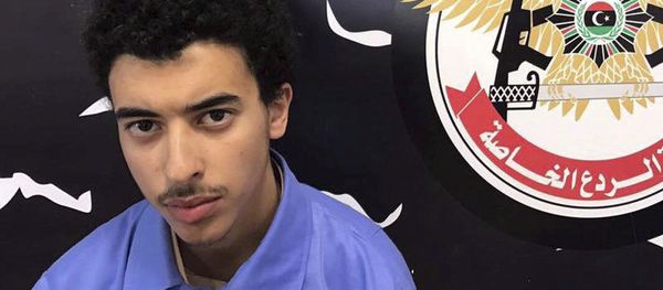 Hashem Abedi, the brother of Manchester attack bomber, is seen in this handout photo provided by Libyan Special Deterrence Force on May 25, 2017 Hashem Abedi, the brother of Manchester attack bomber, is seen in this handout photo provided by Libyan Special Deterrence Force on May 25, 2017 - Sputnik International