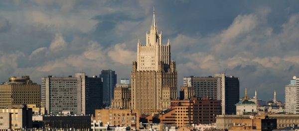 The Russian Foreign Ministry building in Moscow The Russian Foreign Ministry building in Moscow - Sputnik International