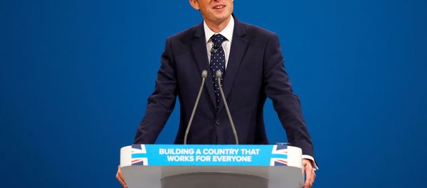 Gavin Williamson, the Conservative Party's Chief Whip, addresses the party's conference in Manchester, Britain October 4, 2017. Gavin Williamson, the Conservative Party's Chief Whip, addresses the party's conference in Manchester, Britain October 4, 2017. - Sputnik International