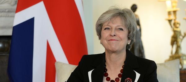 Britain's Prime Minister Theresa May meets Israel's Prime Minister Benjamin Netanyahu in 10 Downing Street, London November 2, 2017. - Sputnik International