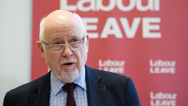 British opposition Labour party MP for Luton North, Kelvin Hopkins, speaks at the launch of the Labour Leave campaign in central London on January 20, 2016 British opposition Labour party MP for Luton North, Kelvin Hopkins, speaks at the launch of the Labour Leave campaign in central London on January 20, 2016 - Sputnik International