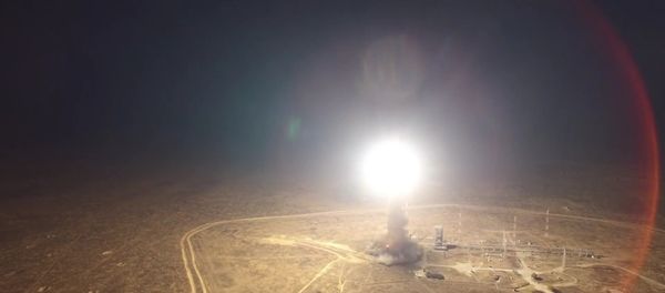 Intercontinental ballistic missile is launched from the Kapustin Yar - Sputnik International