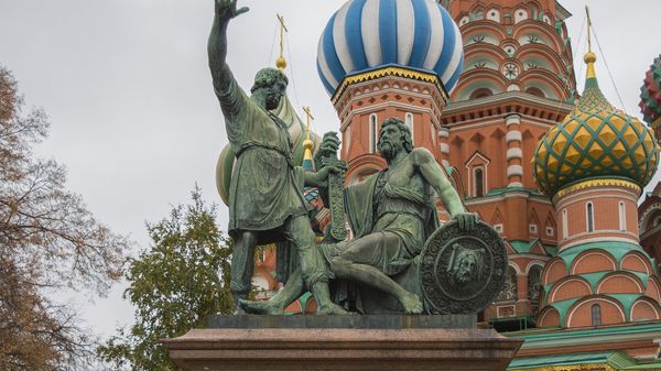 The monument to Minin and Pozharsky - Sputnik International