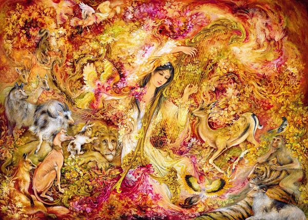 Mahmoud Farshchian, 87-year-old master of Persian miniature art, is well-known and recognized all over the world for his artworks. Mahmoud Farshchian, 87-year-old master of Persian miniature art, is well-known and recognized all over the world for his artworks. - Sputnik International