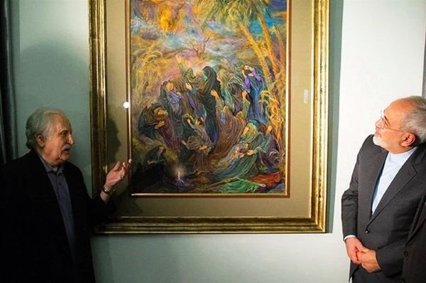 Mahmoud Farshchian, 87-year-old master of Persian miniature art, is well-known and recognized all over the world for his artworks. Mahmoud Farshchian, 87-year-old master of Persian miniature art, is well-known and recognized all over the world for his artworks. - Sputnik International