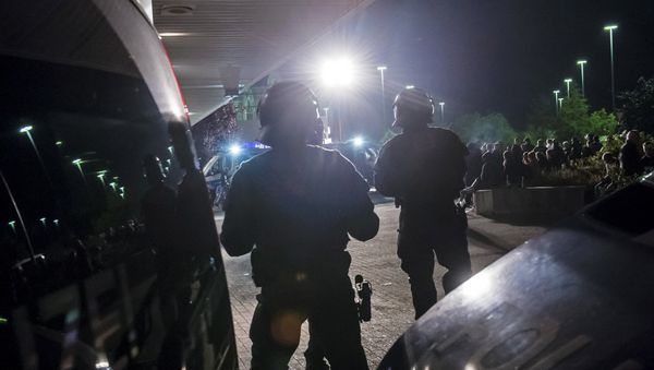 German riot police (File) - Sputnik International