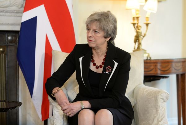 Britain's Prime Minister Theresa May in 10 Downing Street, London November 2, 2017 - Sputnik International
