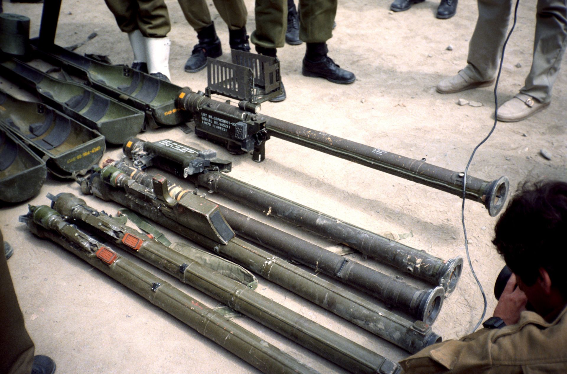 Surface-to-air Stinger missiles and launchers. File photo  - Sputnik International, 1920, 02.04.2022