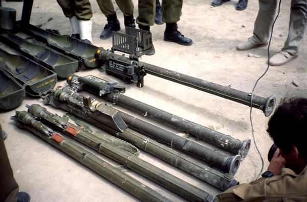 Surface-to-air Stinger missiles and launchers. File photo  - Sputnik International