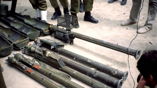 Surface-to-air Stinger missiles and launchers. File photo  - Sputnik International